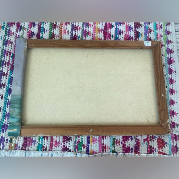 VINTAGE Fula oil painting! 1969 - Picture 7 of 8